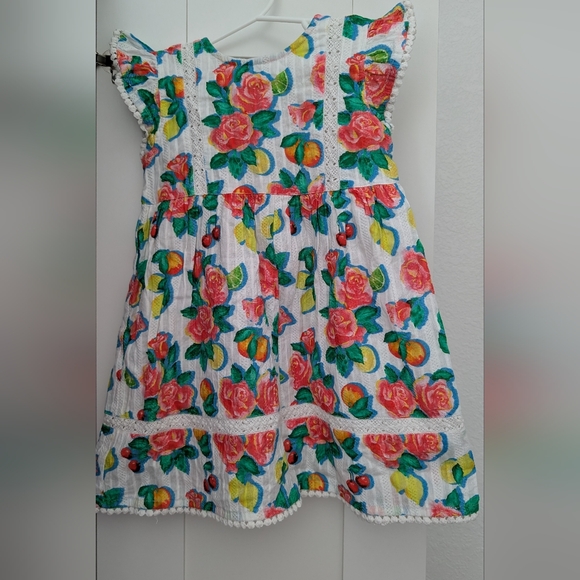 Roller Rabbit Colorful Floral Lace Fabric - Picture 3 of 3